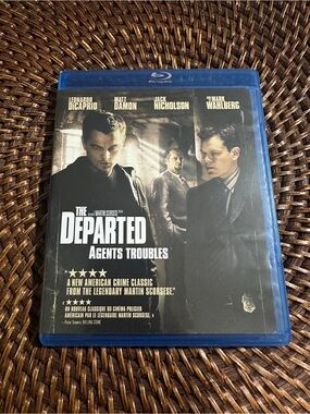 The Departed (Blu-ray) - Black & Blue Cover